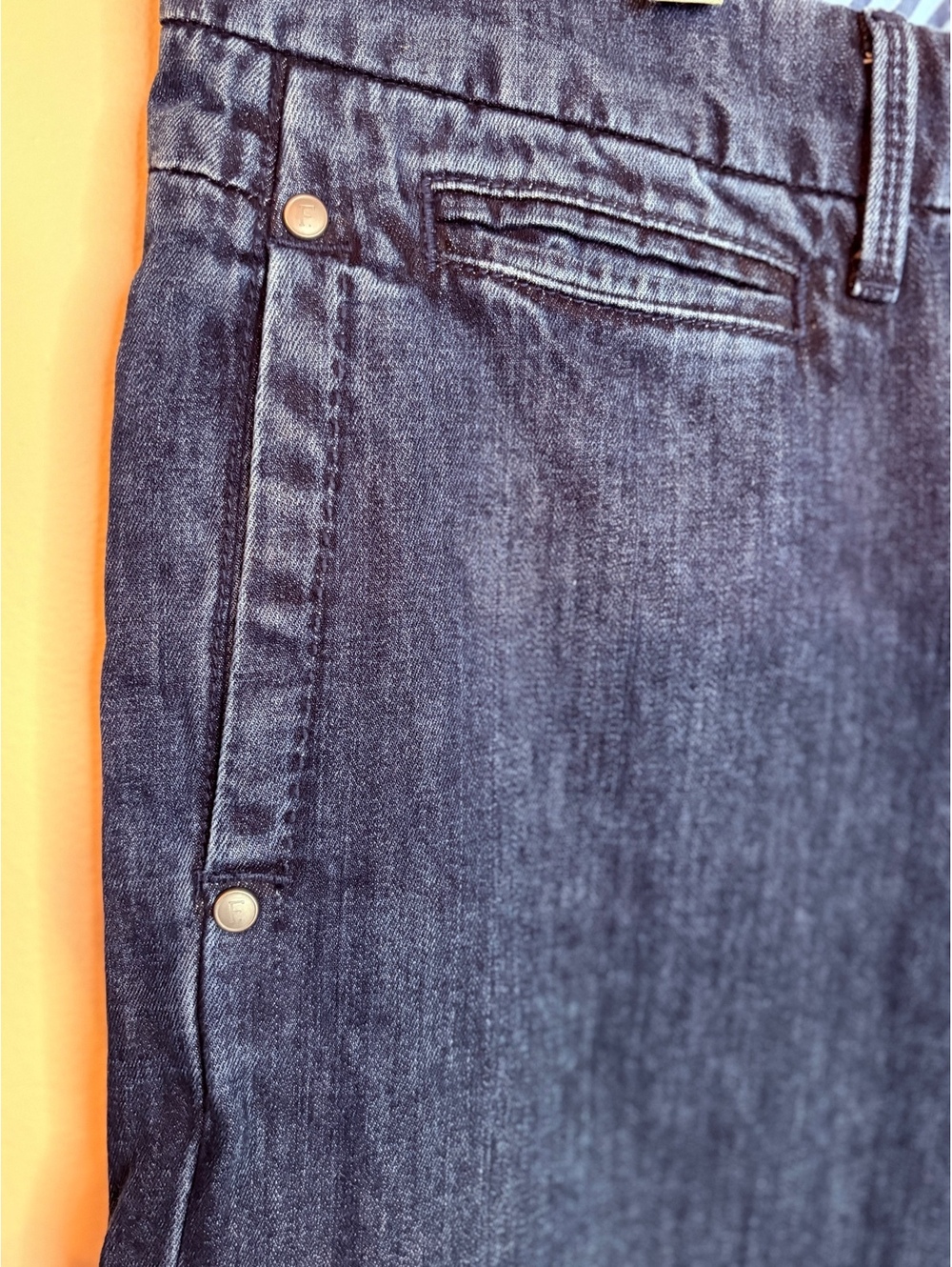 Façonnable Wide Leg Jeans 8 - Picture 4 of 7